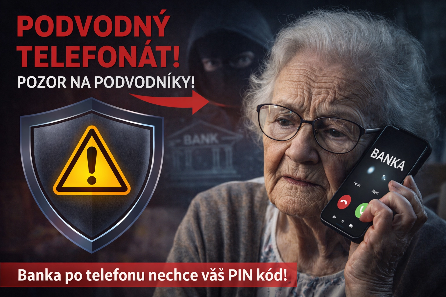Pozor na podvodné telefonáty